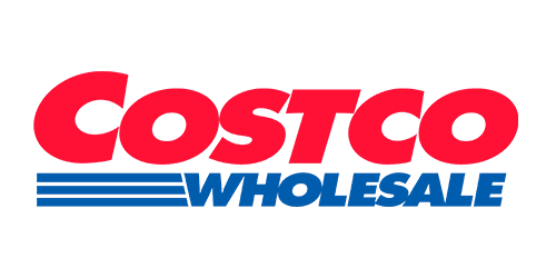 Costco logo in blue and red