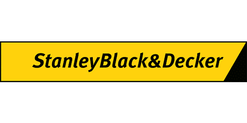 Stanley Black and Decker logo.