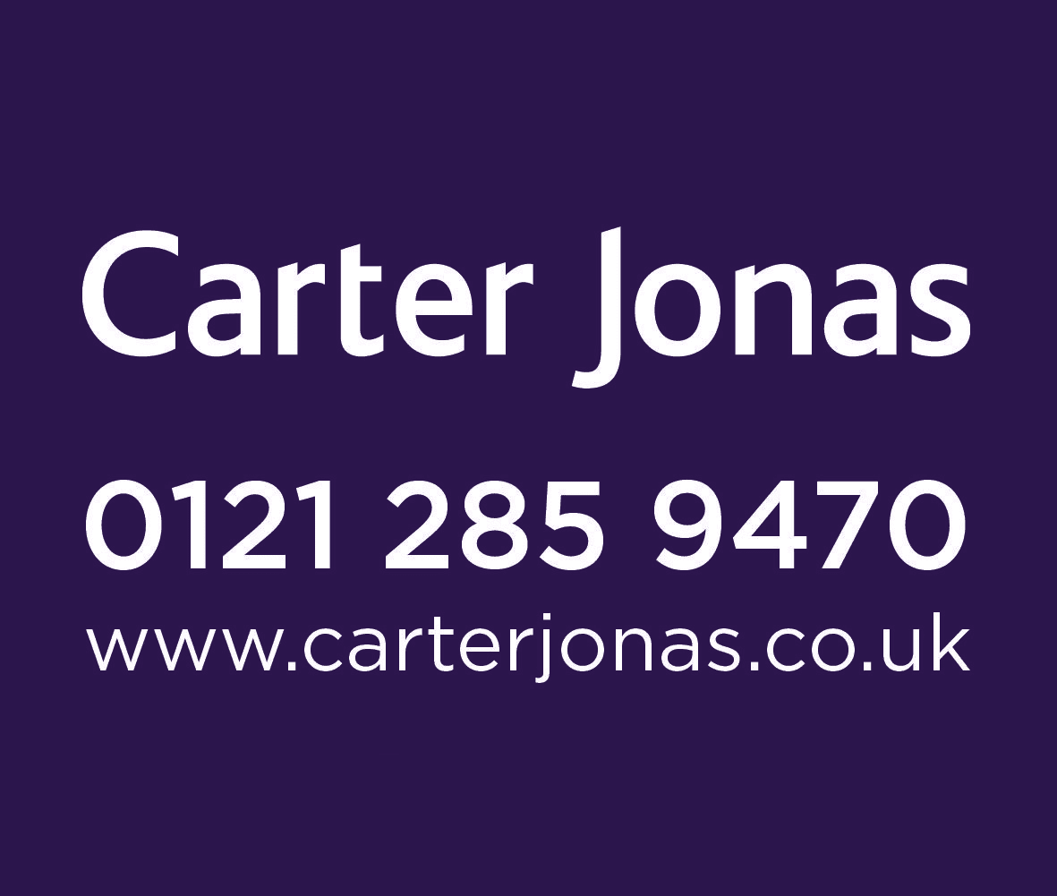 Carter Jonas logo with number reading '01212859470.'