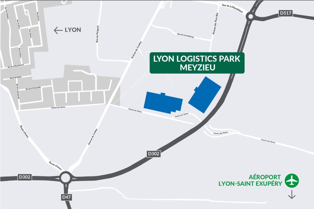 Lyon Logistics Park 1 & 2 - Location