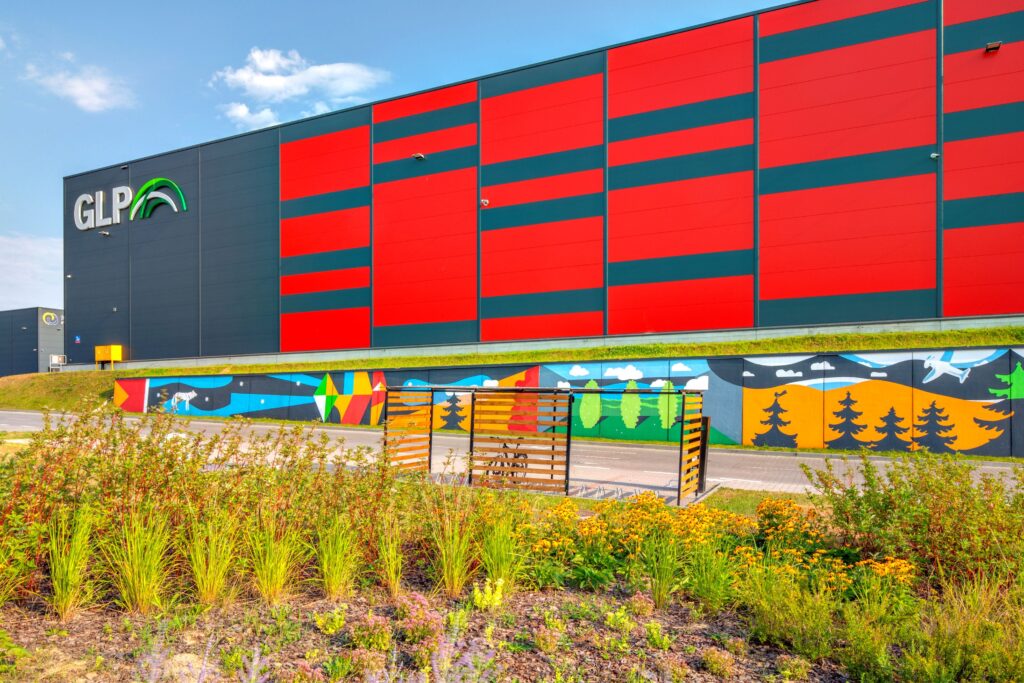 Rzeszów Logistics Centre green