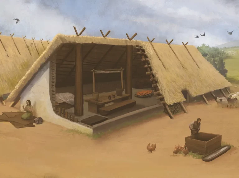 Życie w osadzie sprzed dwóch tysięcy lat 1