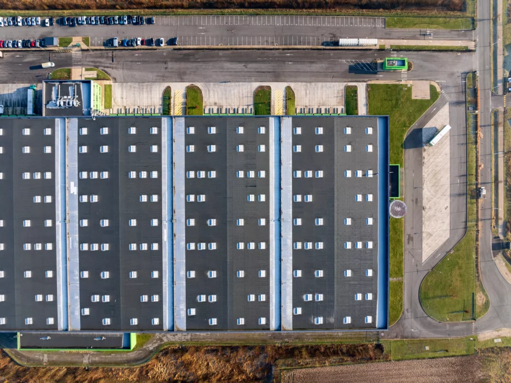 Marq Logistics Lambres - Arial view