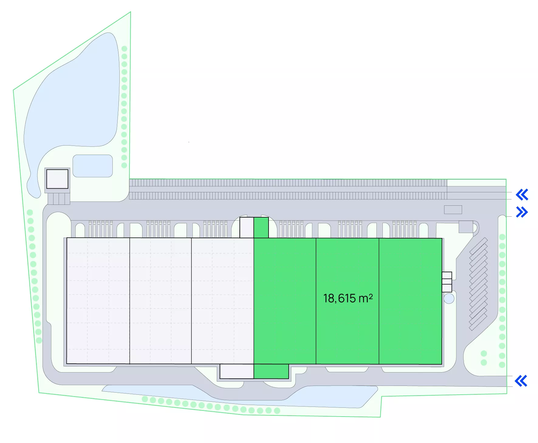 Marq Logistics Lambres site plan