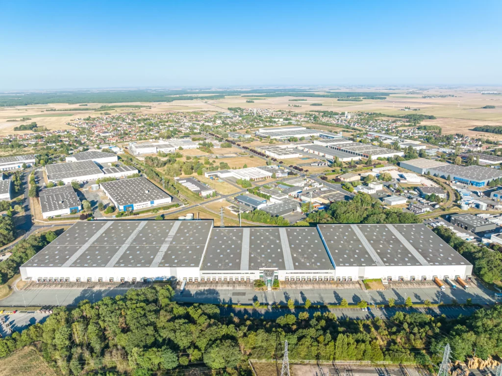 Marq Logistics Orléans 10 aerial