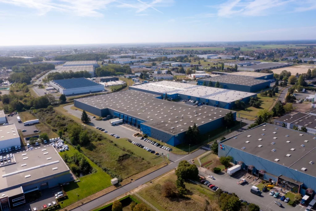 Marq Logistics Orléans 2 aerial